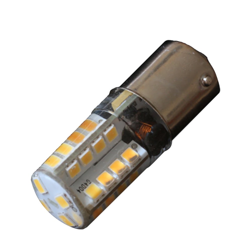 Lunasea BA15D Silicone Encapsulated LED Light Bulb - Warm White - Get Tight Gear