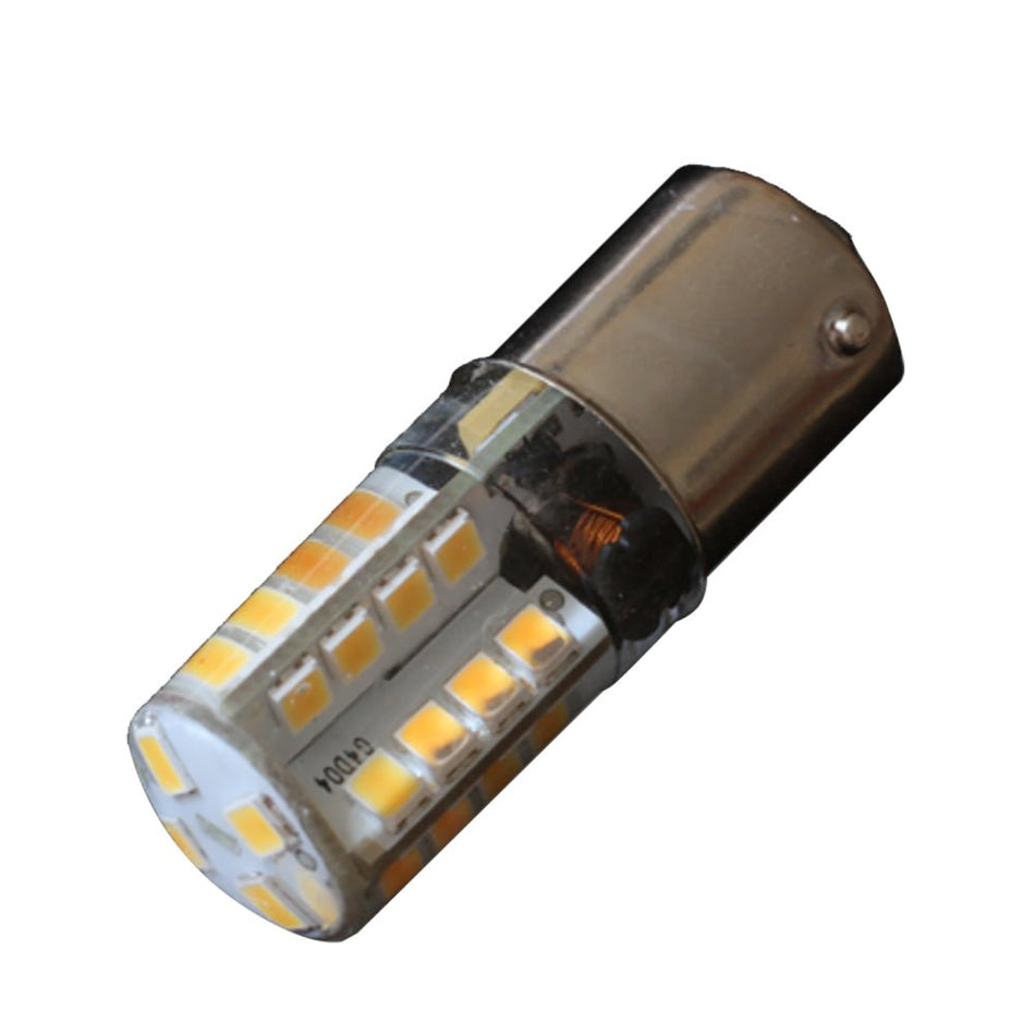 Lunasea BA15D Silicone Encapsulated LED Light Bulb - Warm White - Get Tight Gear