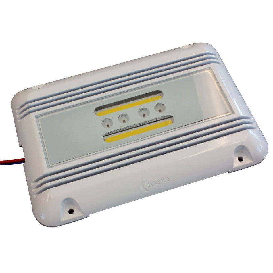 Lunasea LED Engine Room Utility Light - 16W - 3,200 Lumen Output, Ignition Proof, 10 - 40 VDC, 4000K Natural White LEDs - Get Tight Gear