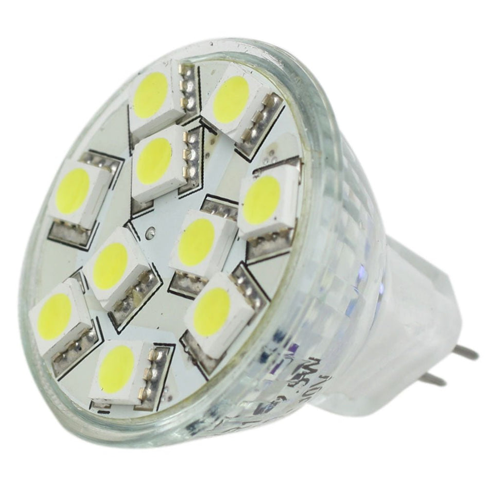Lunasea MR11 LED Bulb - 10 - 30VDC/2.2W/140 Lumens - Warm White - Get Tight Gear