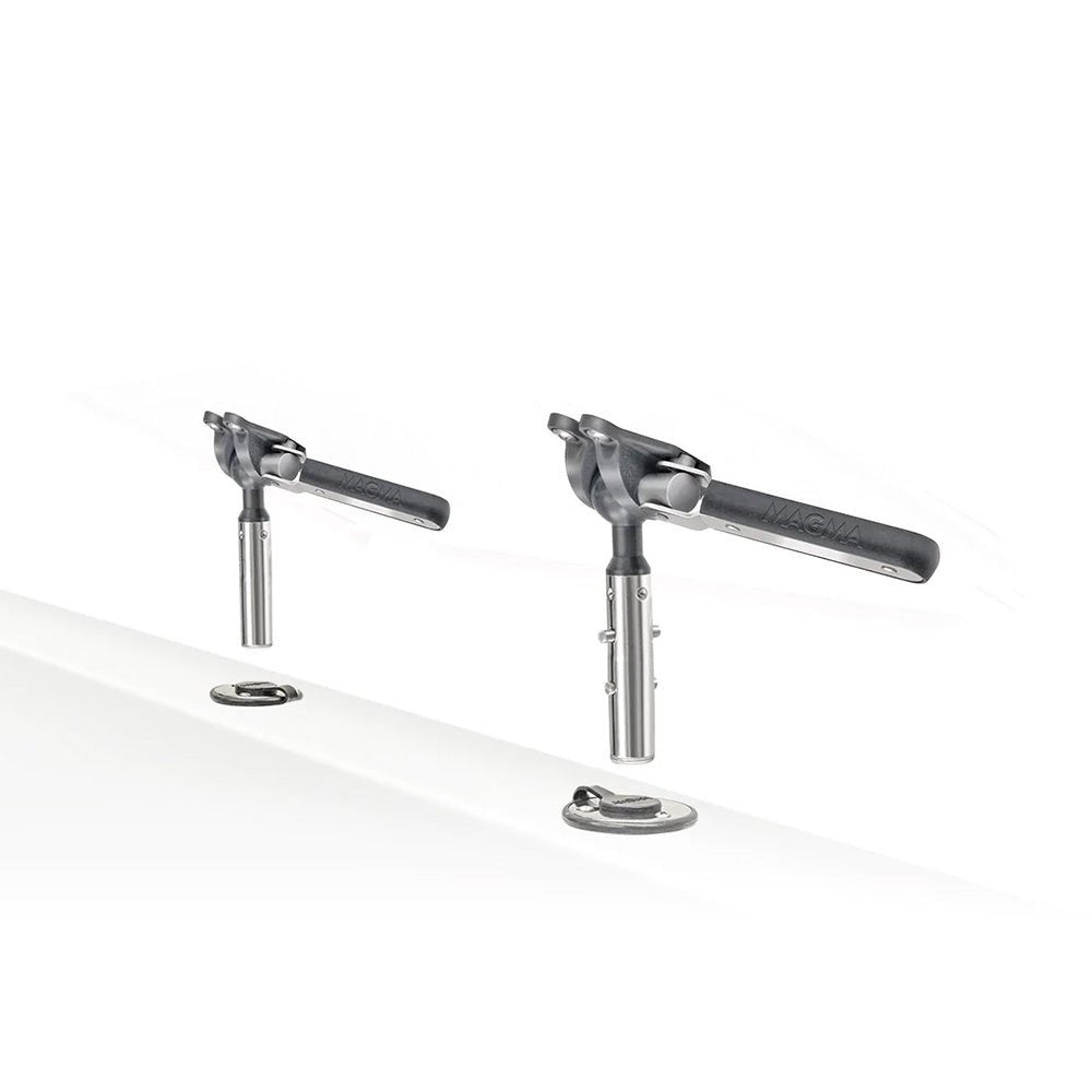 Magma Mount - Dual Locking Flush Deck Socket w/Adjustable & Locking LeveLock - Get Tight Gear