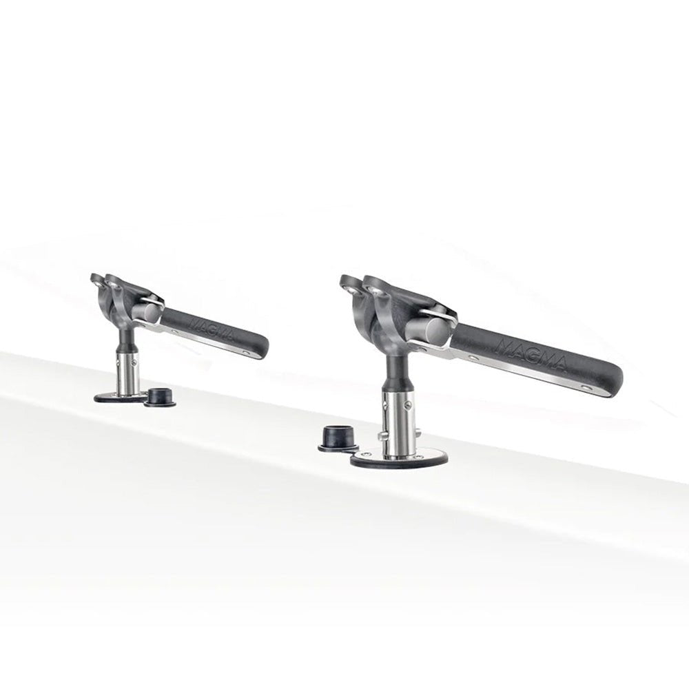 Magma Mount - Dual Locking Flush Deck Socket w/Adjustable & Locking LeveLock - Get Tight Gear