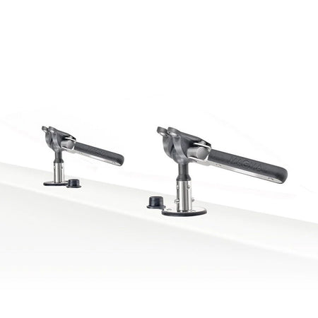 Magma Mount - Dual Locking Flush Deck Socket w/Adjustable & Locking LeveLock - Get Tight Gear