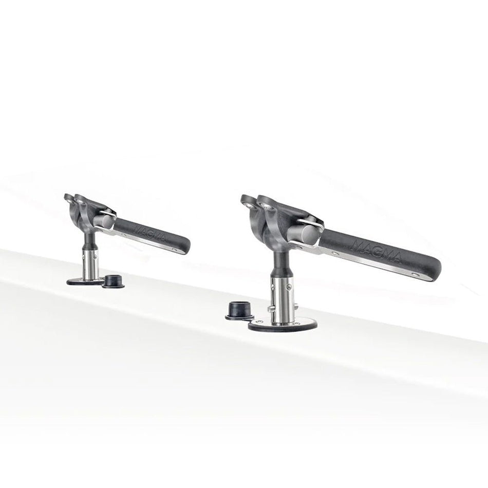 Magma Mount - Dual Locking Flush Deck Socket w/Adjustable & Locking LeveLock - Get Tight Gear