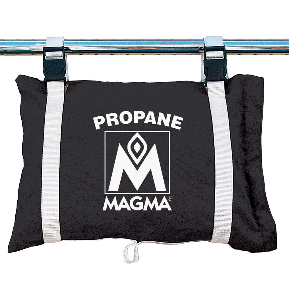 Magma Propane /Butane Canister Storage Locker/Tote Bag - Jet Black - Get Tight Gear
