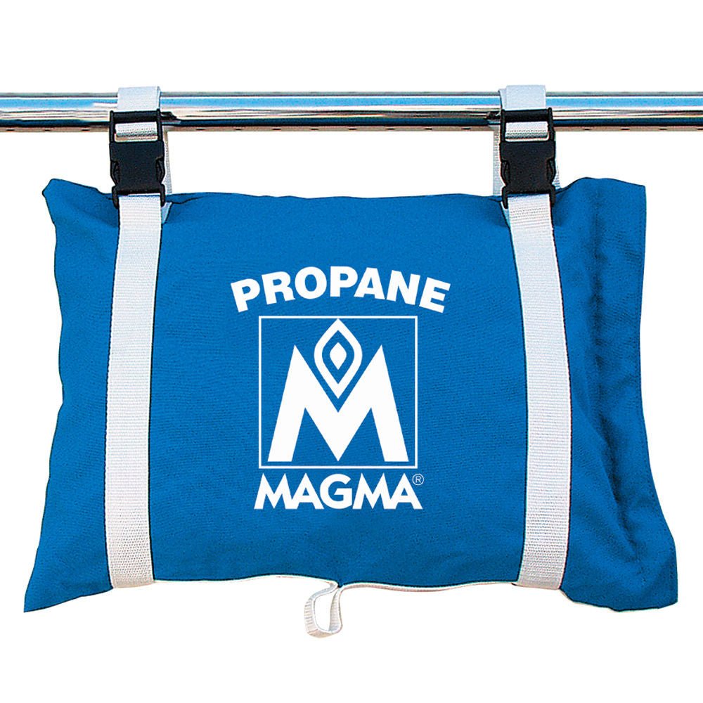 Magma Propane /Butane Canister Storage Locker/Tote Bag - Pacific Blue - Get Tight Gear