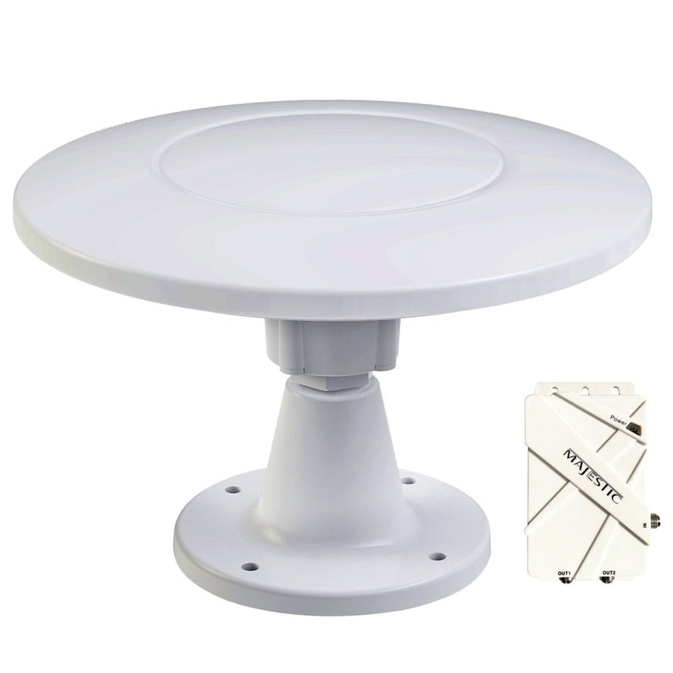 Majestic UFO X Ultra High Gain 30dB Digital TV Antenna - 12V - Get Tight Gear