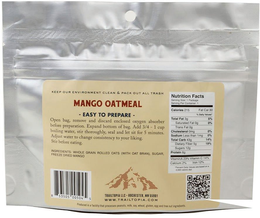 Mango Oatmeal - Get Tight Gear