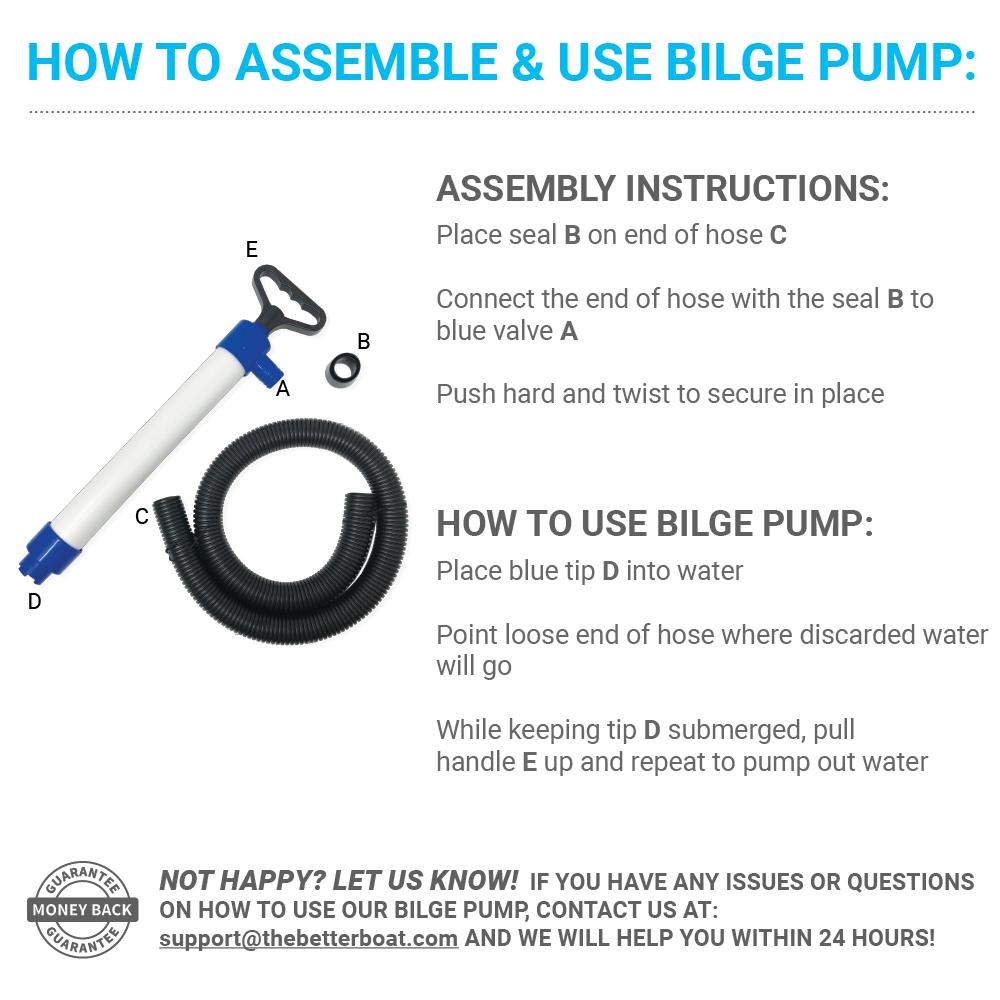 Manual Bilge Pump - Get Tight Gear