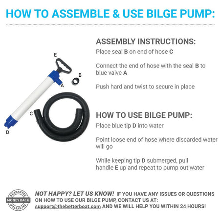 Manual Bilge Pump - Get Tight Gear
