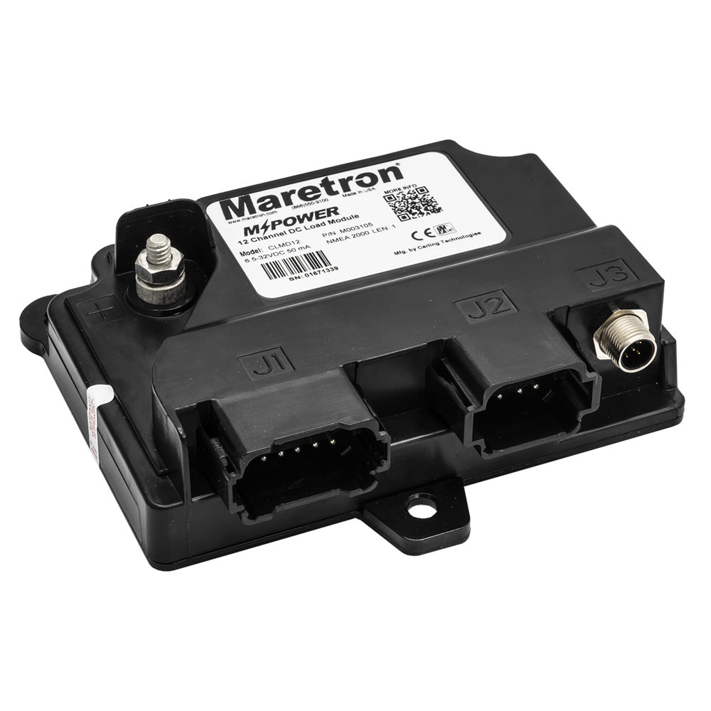 Maretron MPower 12 Channel DC Load Controller Module w/NMEA 2K - No Connectors - Get Tight Gear
