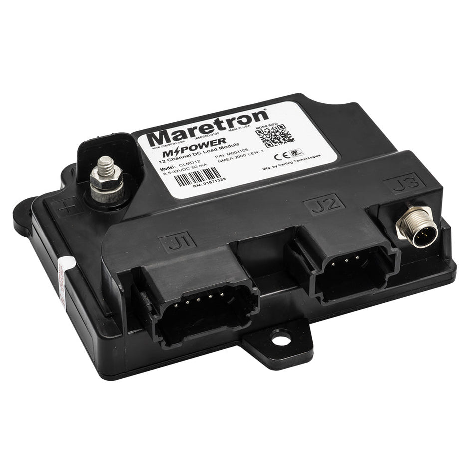Maretron MPower 12 Channel DC Load Controller Module w/NMEA 2K - No Connectors - Get Tight Gear