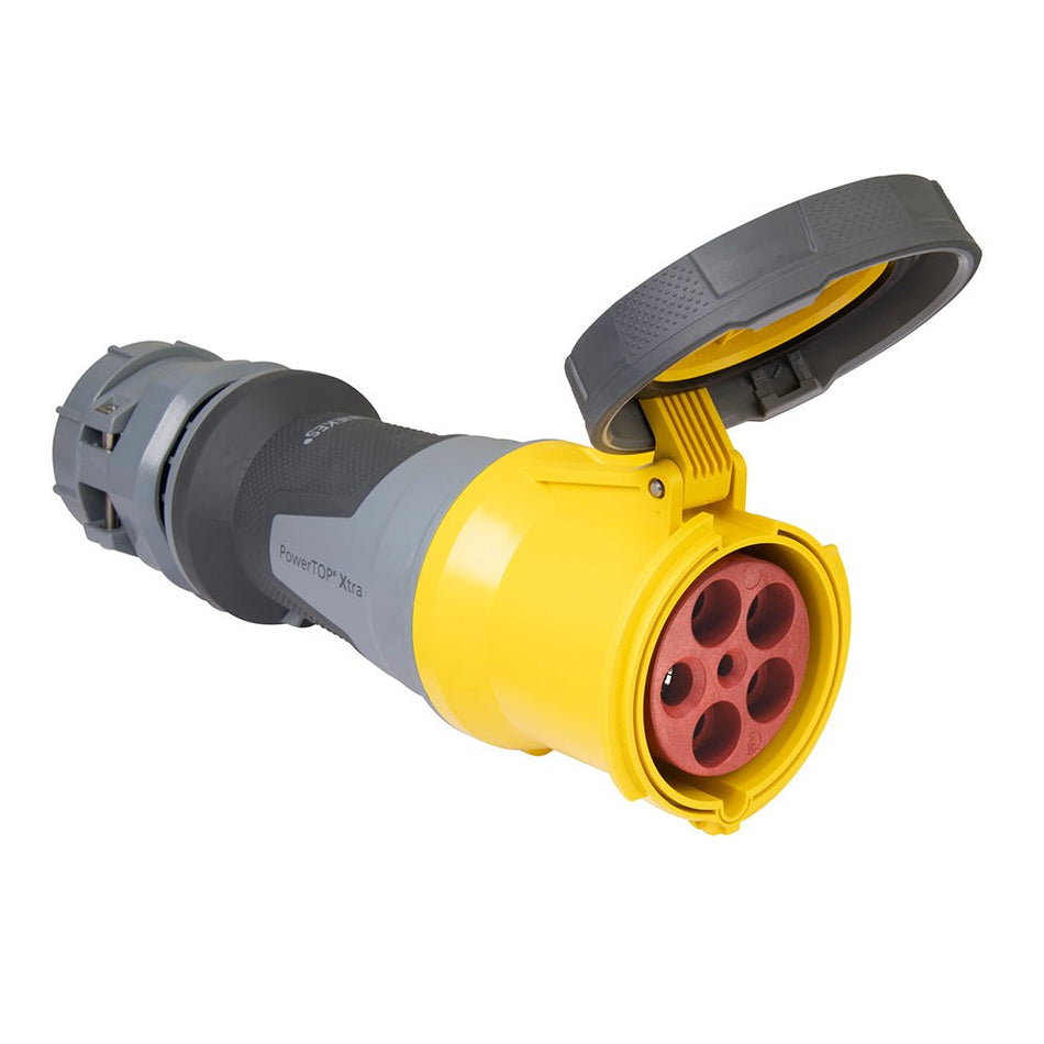 Marinco 100A Connector f/Plug - 120/208V - Get Tight Gear