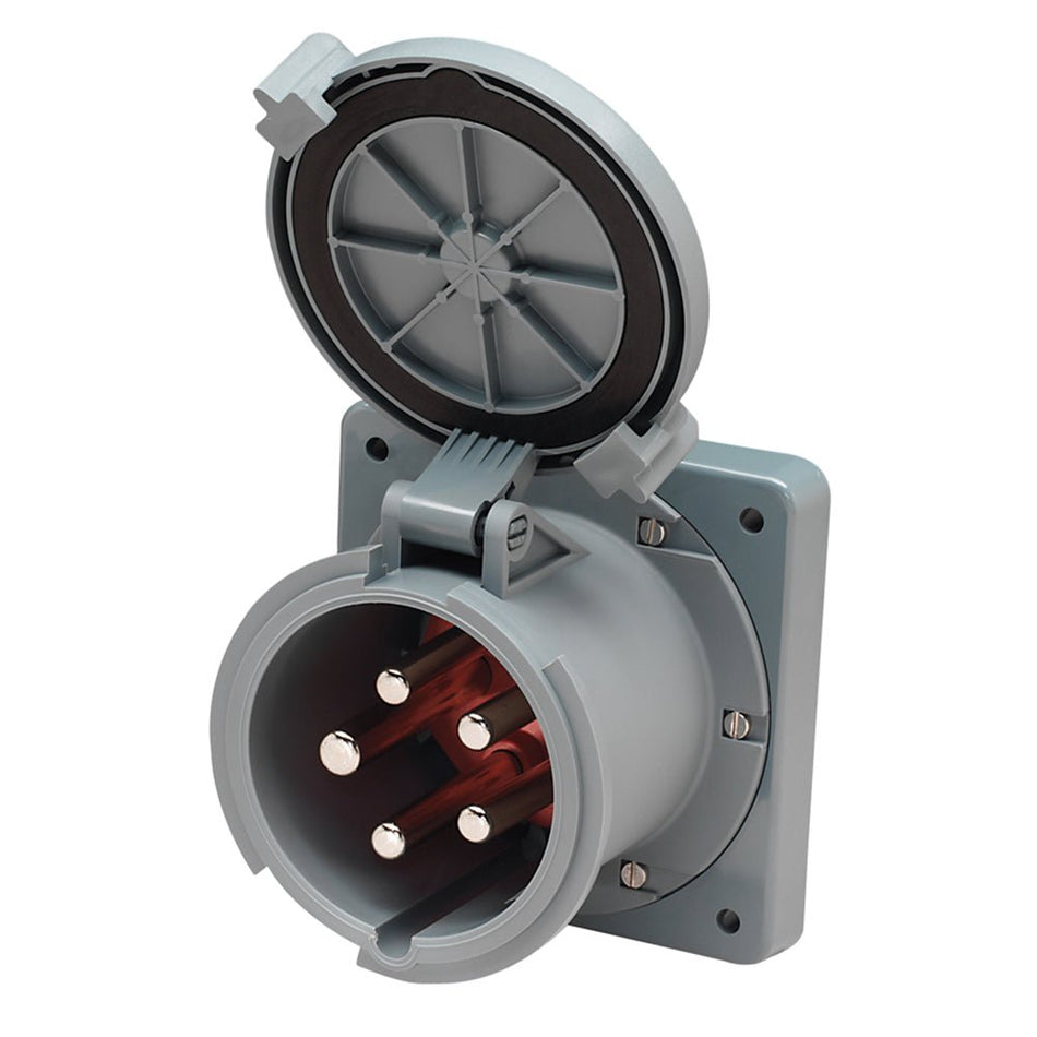 Marinco 100A Inlet - 125/208V - Get Tight Gear