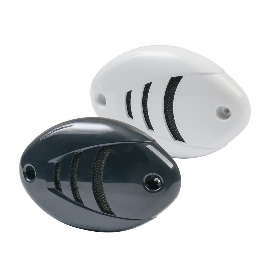 Marinco 12V Drop - In Low Profile Horn w/Black & White Grills - Get Tight Gear