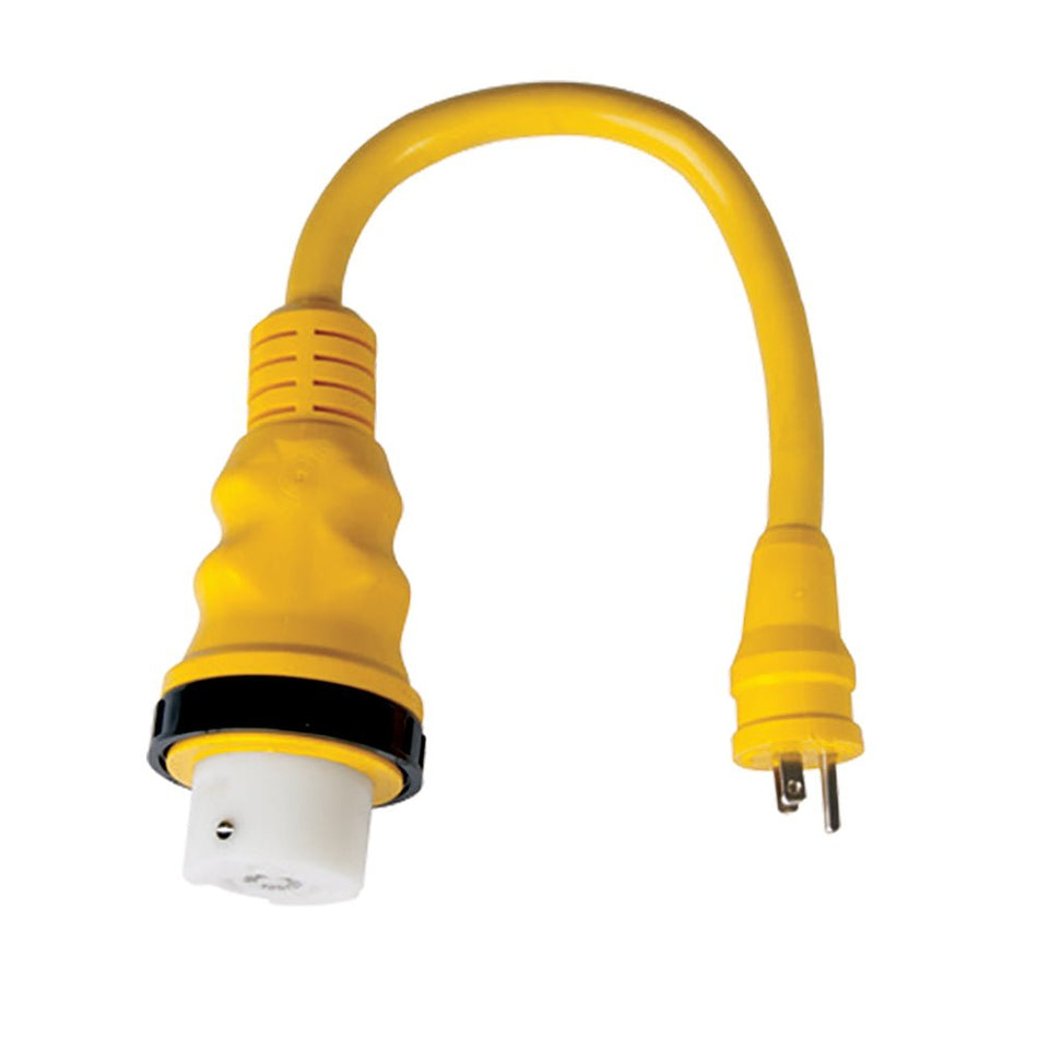 Marinco 15A to 50A 125/250V Pigtail Adapter - Get Tight Gear