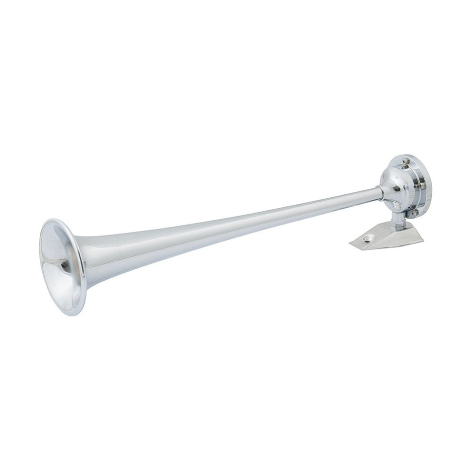 Marinco 24V Chrome Plated Single Trumpet Air Horn - Get Tight Gear