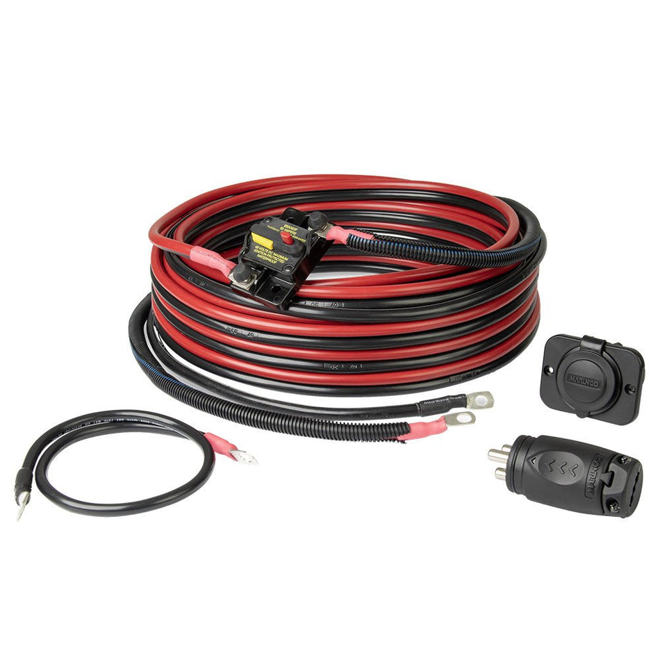 Marinco 24V Trolling Motor Wiring Kit w/70A Plug & Receptacle - Get Tight Gear