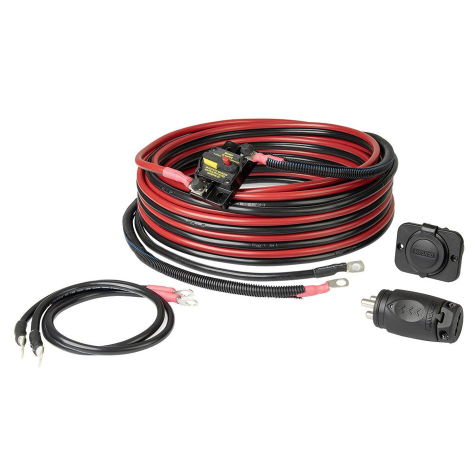 Marinco 36V Trolling Motor Wiring Kit w/70A Plug & Receptacle - Get Tight Gear