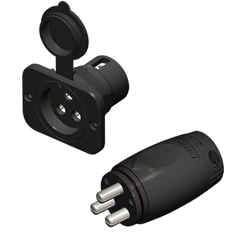 Marinco 70A Trolling Motor Plug & Receptacle - Get Tight Gear