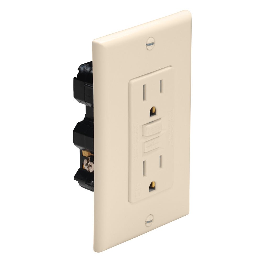 Marinco Ground Fault Circuit Interrupter (GFCI) - Ivory - Get Tight Gear
