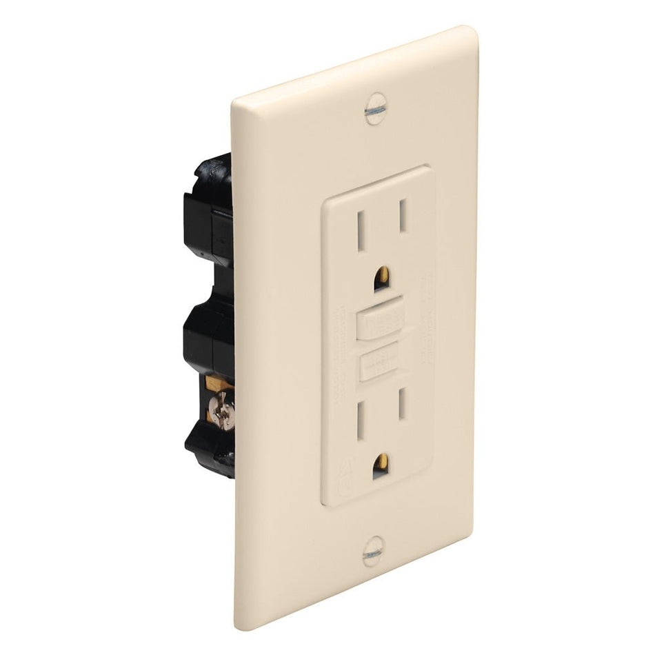 Marinco Ground Fault Circuit Interrupter (GFCI) - Ivory - Get Tight Gear