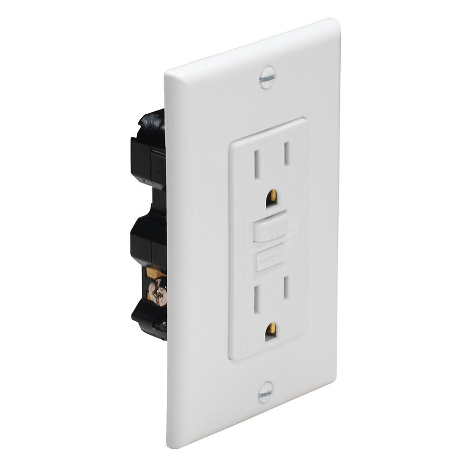 Marinco Ground Fault Circuit Interrupter (GFCI) - White - Get Tight Gear