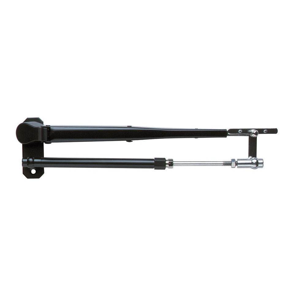 Marinco Wiper Arm, Deluxe Black Stainless Steel Pantographic - 12" - 17" Adjustable - Get Tight Gear