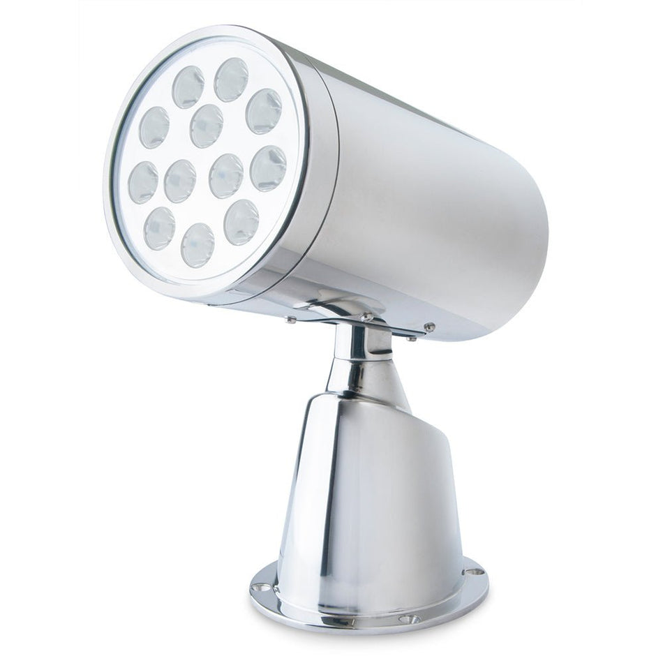 Marinco Wireless LED Stainless Steel Spotlight - No Remote - Get Tight Gear