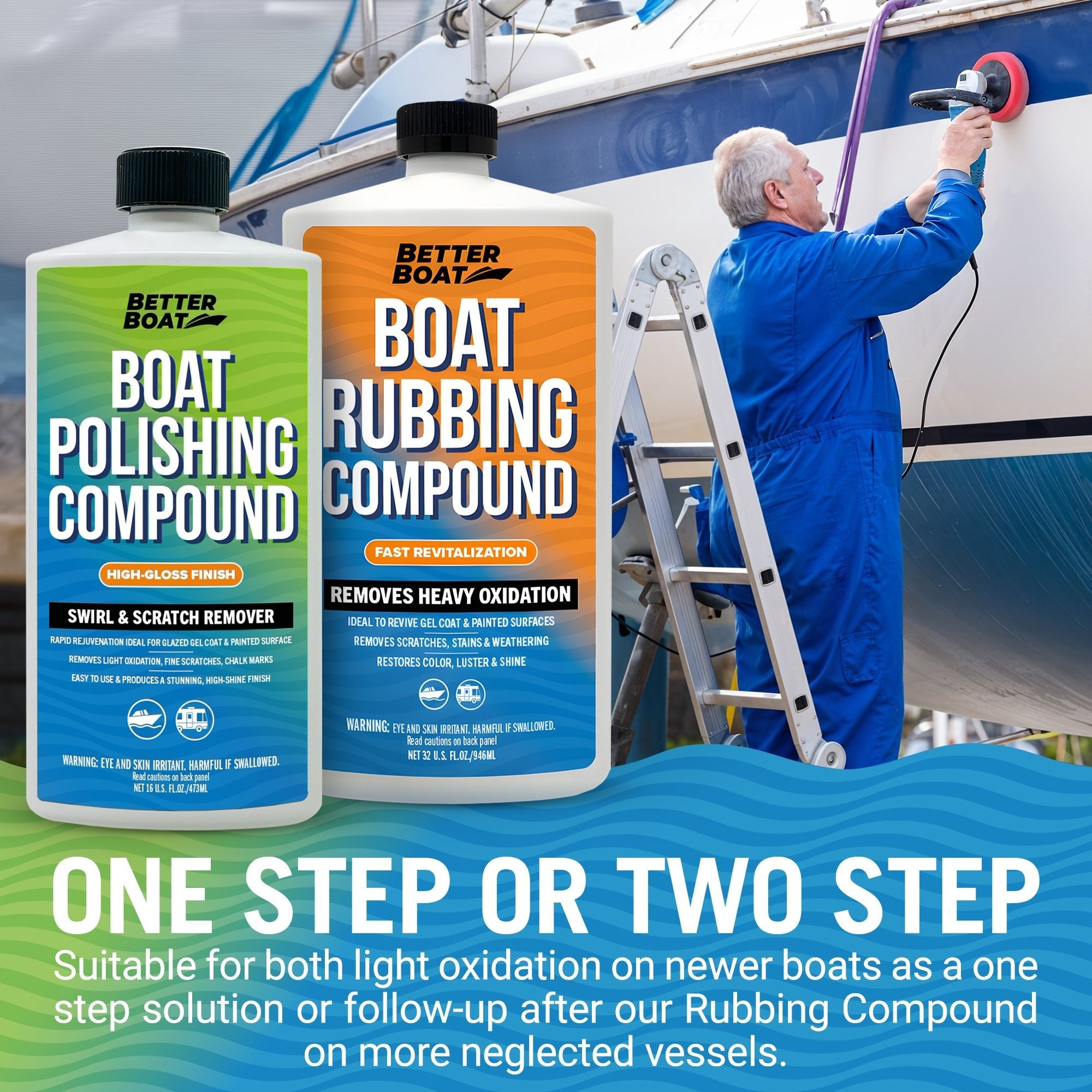 Marine Boat Polishing Compound - Get Tight Gear