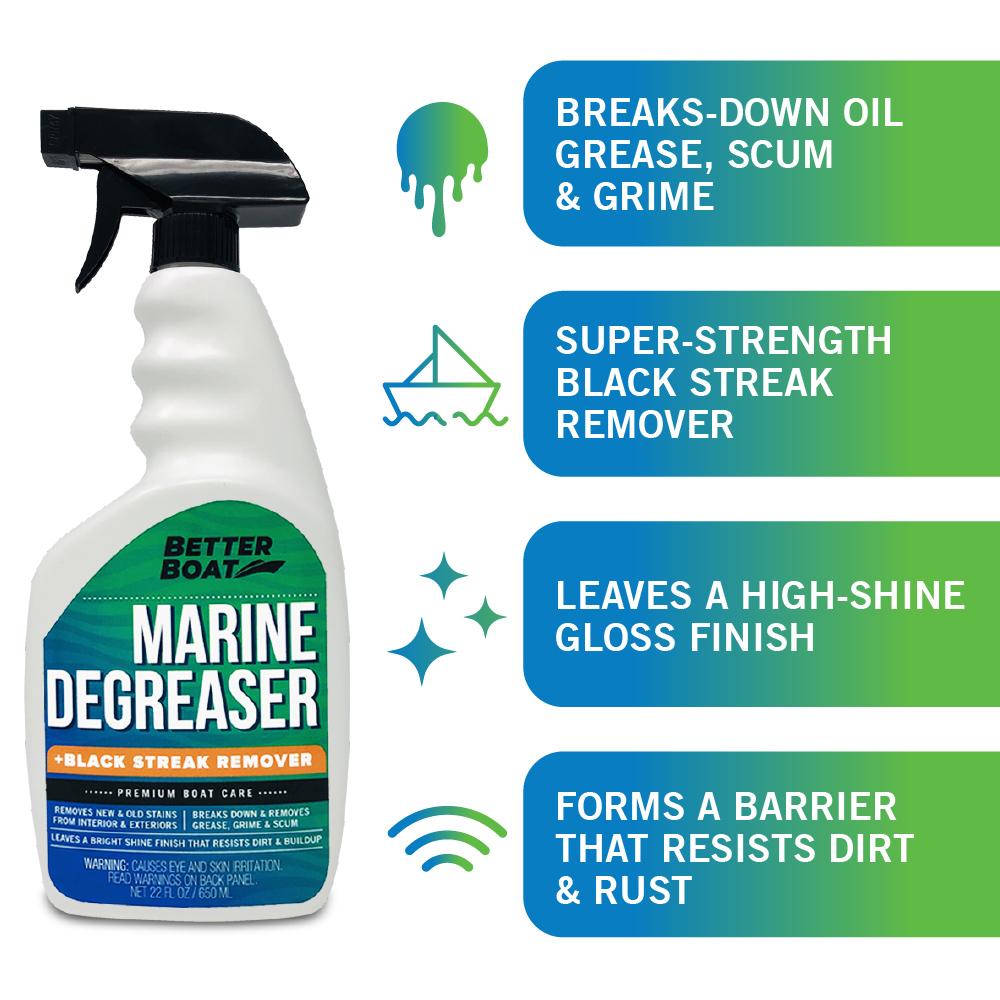 Marine Degreaser Black Streak Remover - Get Tight Gear