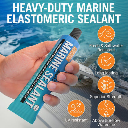 Marine Sealant & Adhesive Caulk - Get Tight Gear