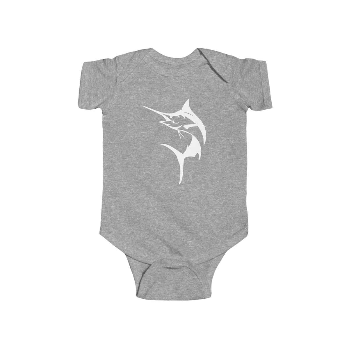 Marlin Baby Bodysuit - Cute Infant Outfit, Sea Lover Gift, Baby Shower Present, Nautical Theme Fashion, Summer Beach Wear - Get Tight Gear