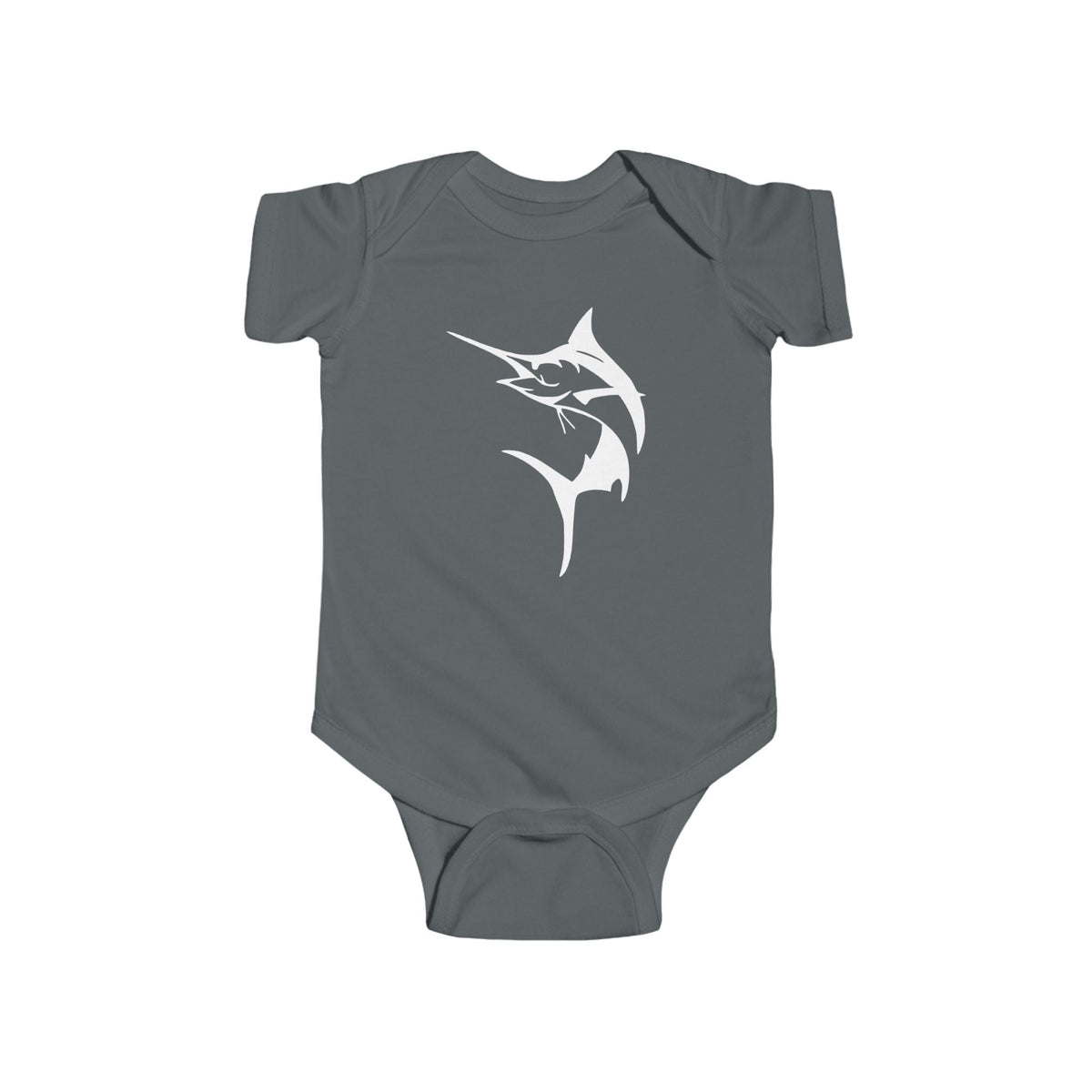 Marlin Baby Bodysuit - Cute Infant Outfit, Sea Lover Gift, Baby Shower Present, Nautical Theme Fashion, Summer Beach Wear - Get Tight Gear