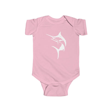 Marlin Baby Bodysuit - Cute Infant Outfit, Sea Lover Gift, Baby Shower Present, Nautical Theme Fashion, Summer Beach Wear - Get Tight Gear