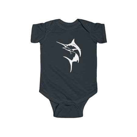 Marlin Baby Bodysuit - Cute Infant Outfit, Sea Lover Gift, Baby Shower Present, Nautical Theme Fashion, Summer Beach Wear - Get Tight Gear