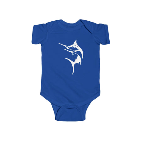 Marlin Baby Bodysuit - Cute Infant Outfit, Sea Lover Gift, Baby Shower Present, Nautical Theme Fashion, Summer Beach Wear - Get Tight Gear