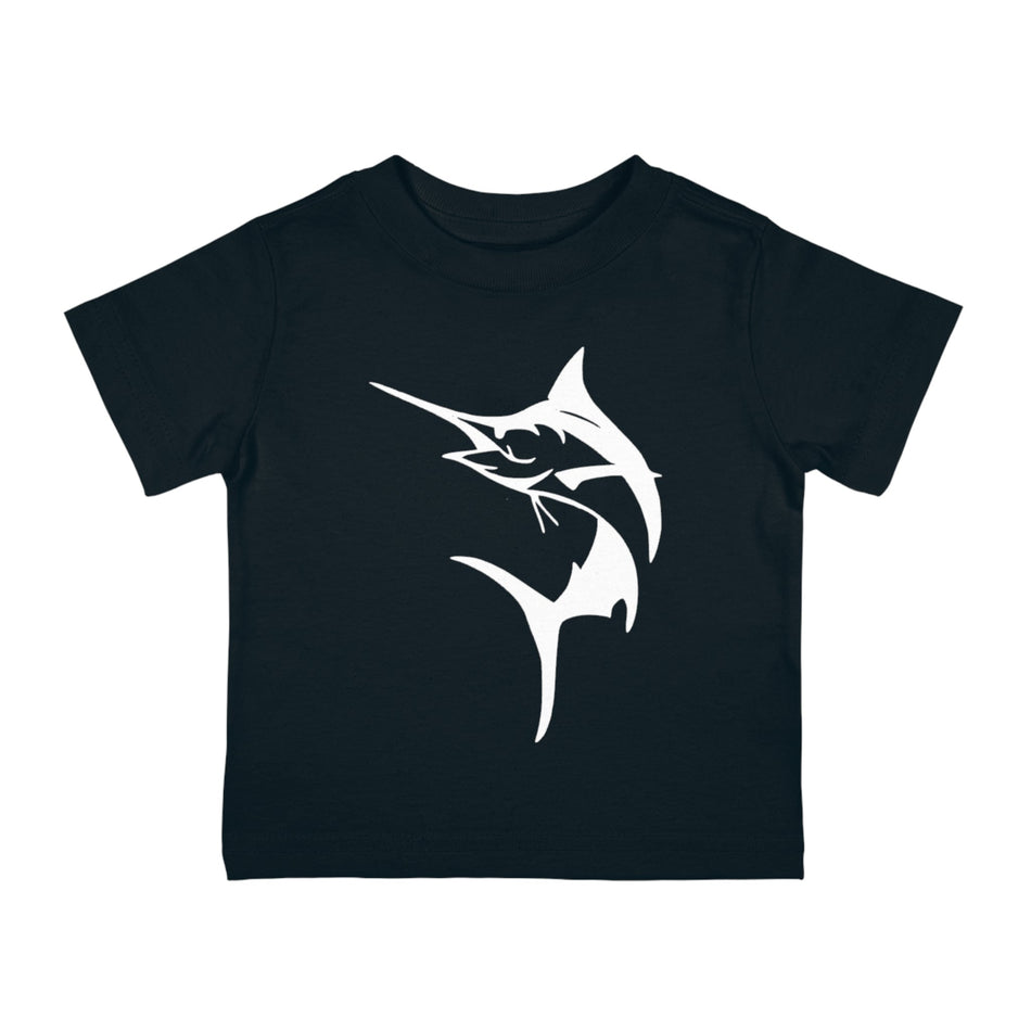 Marlin Baby Fishing Tee, Cute Infant Fishing Shirt, Toddler Tee for Fishing Lovers, Baby Boy Shirt, Outdoorsy Baby Gift - Get Tight Gear