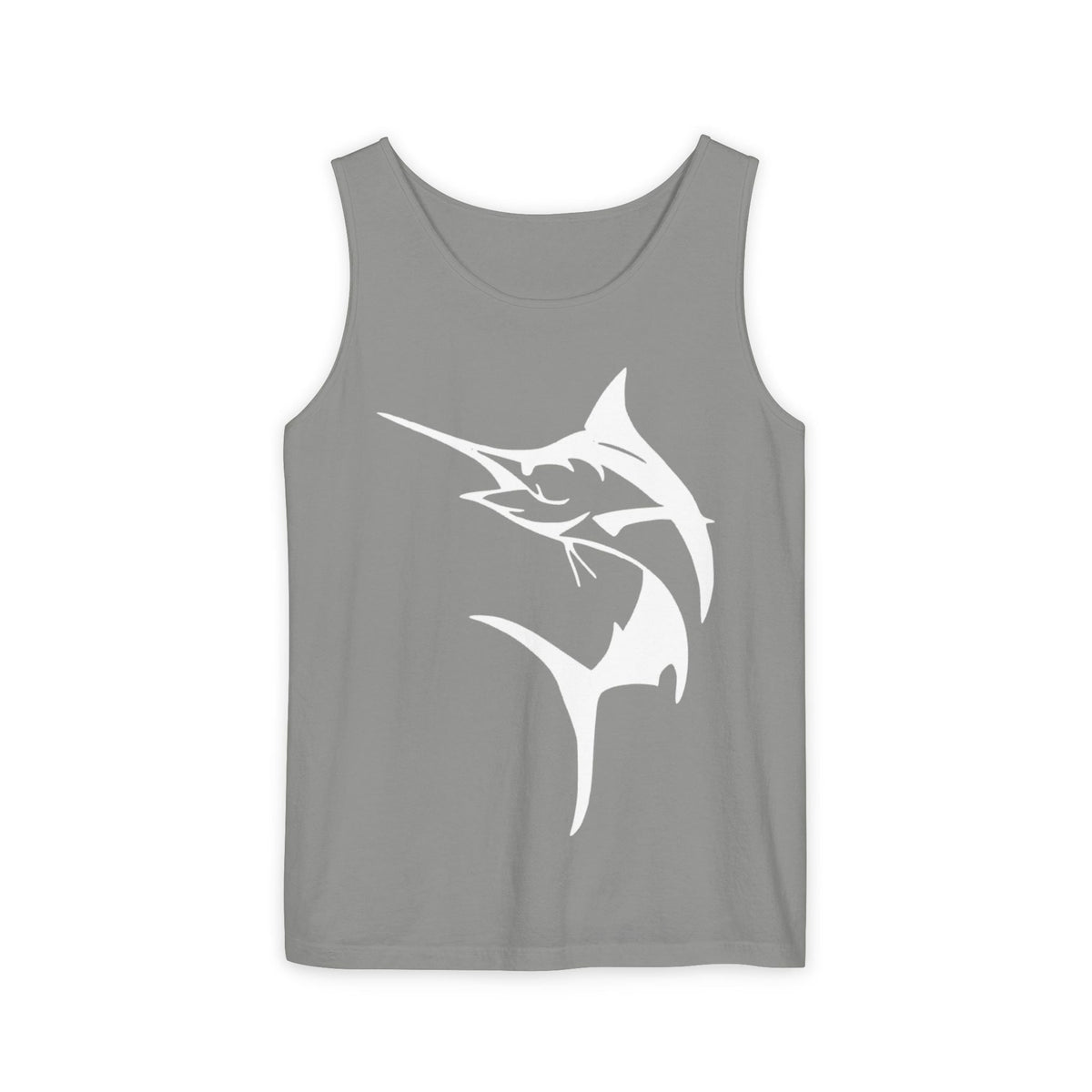 Marlin Fishing Tank Top - Unisex Beachwear, Summer Shirt, Gift for Fishermen, Ocean Lover Apparel, Casual Layering Piece - Get Tight Gear