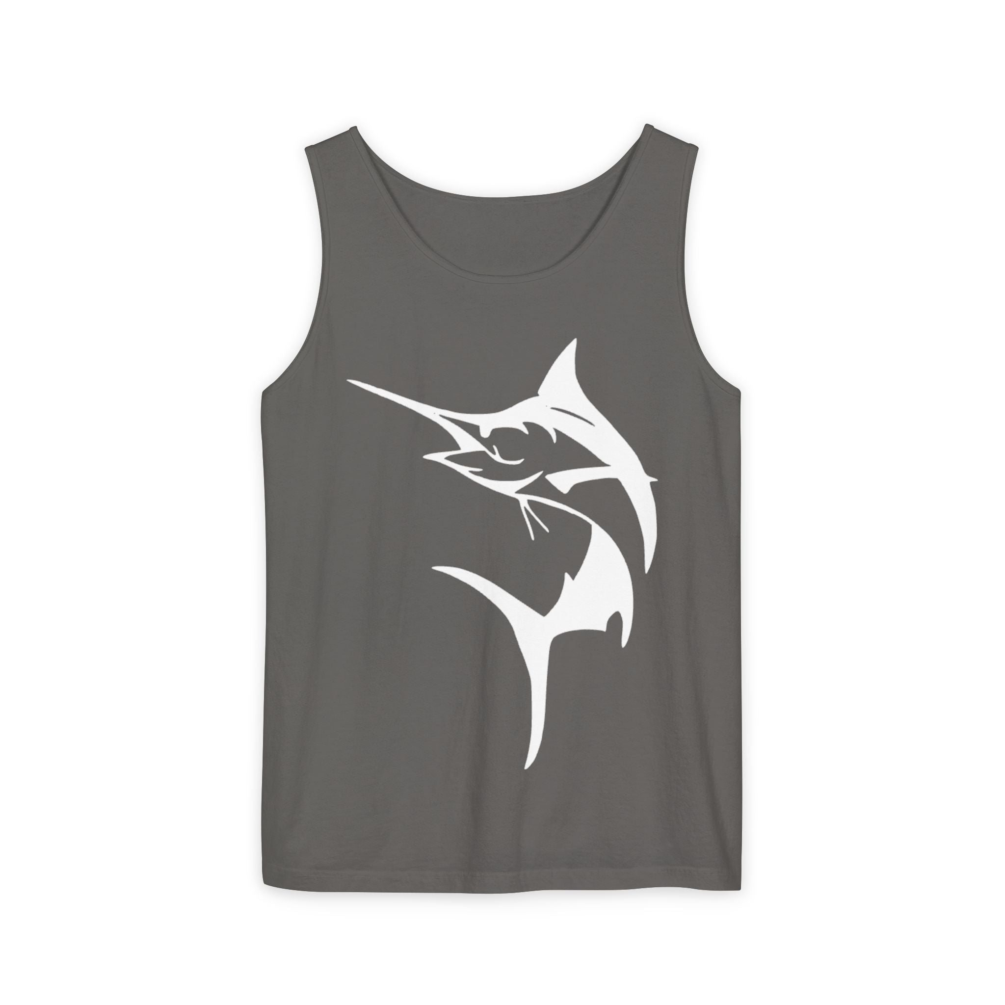 Marlin Fishing Tank Top - Unisex Beachwear, Summer Shirt, Gift for Fishermen, Ocean Lover Apparel, Casual Layering Piece - Get Tight Gear