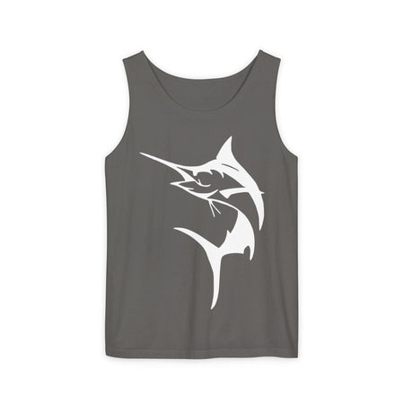 Marlin Fishing Tank Top - Unisex Beachwear, Summer Shirt, Gift for Fishermen, Ocean Lover Apparel, Casual Layering Piece - Get Tight Gear