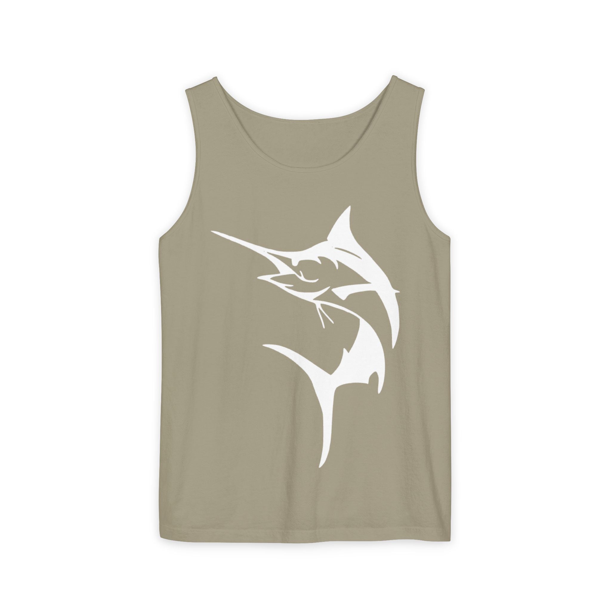 Marlin Fishing Tank Top - Unisex Beachwear, Summer Shirt, Gift for Fishermen, Ocean Lover Apparel, Casual Layering Piece - Get Tight Gear