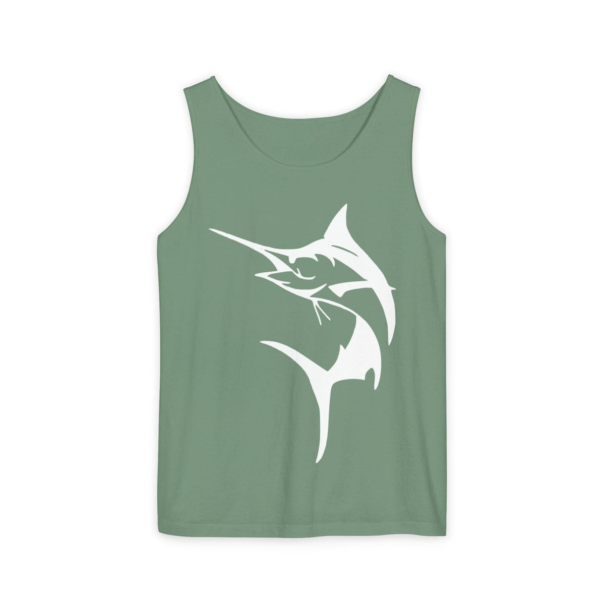Marlin Fishing Tank Top - Unisex Beachwear, Summer Shirt, Gift for Fishermen, Ocean Lover Apparel, Casual Layering Piece - Get Tight Gear