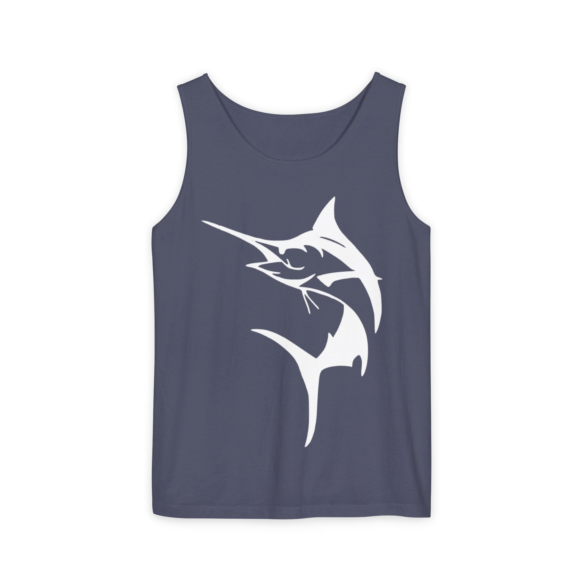 Marlin Fishing Tank Top - Unisex Beachwear, Summer Shirt, Gift for Fishermen, Ocean Lover Apparel, Casual Layering Piece - Get Tight Gear