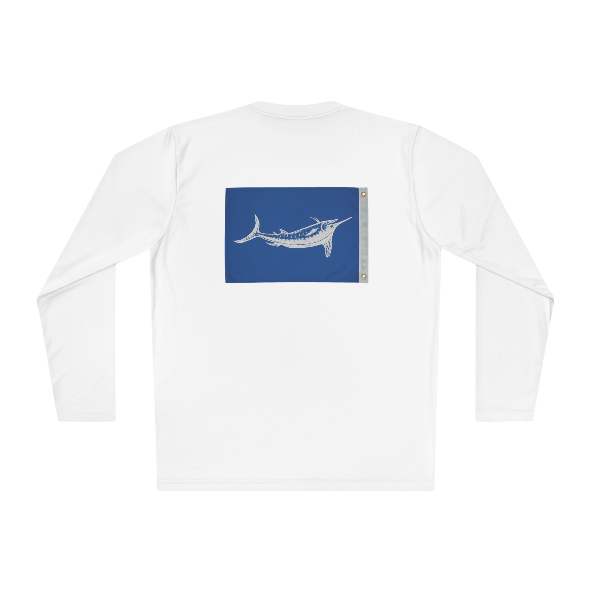 Marlin Release Fishing Flag Unisex Long Sleeve Fishing Tee - Get Tight Gear