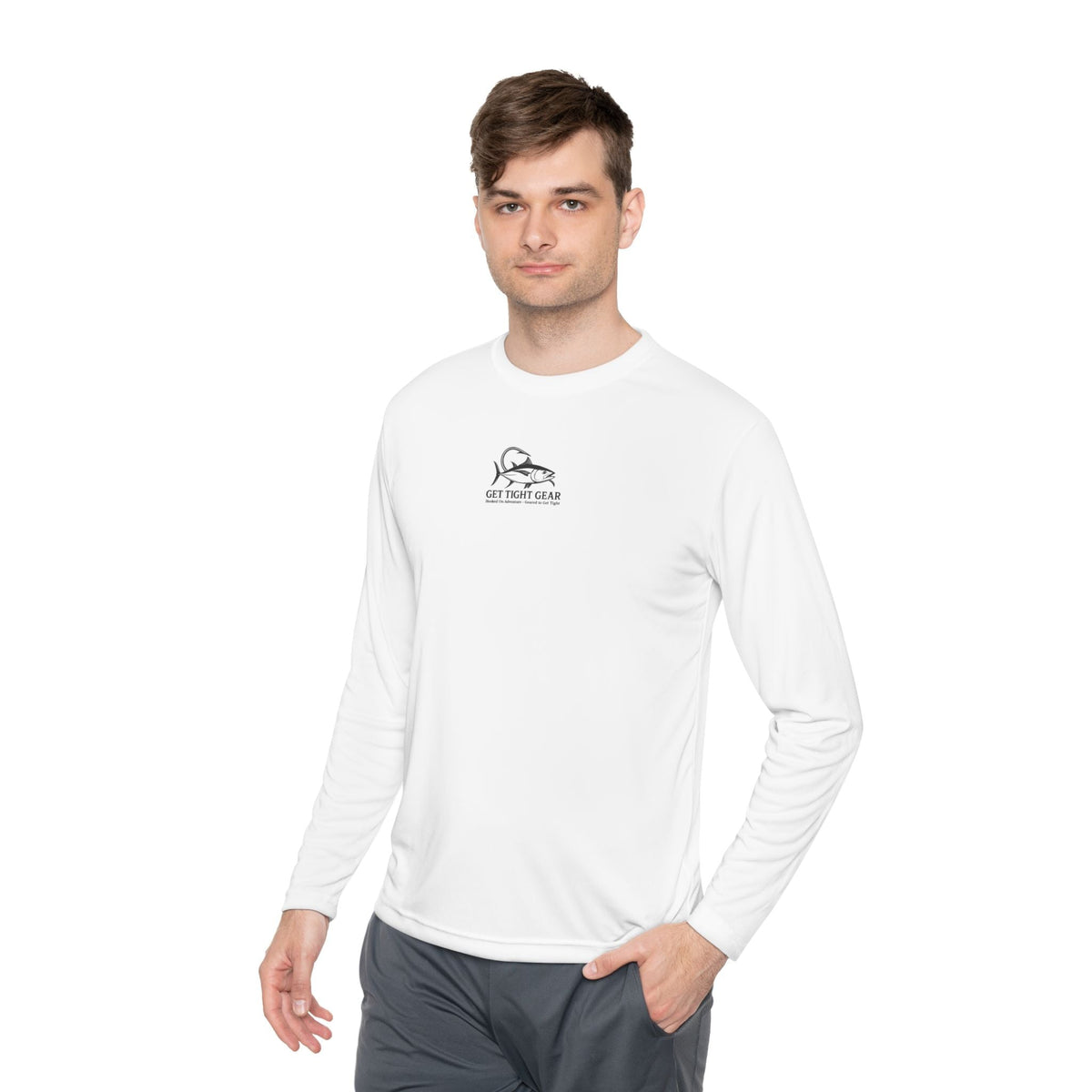 Marlin Release Fishing Flag Unisex Long Sleeve Fishing Tee - Get Tight Gear