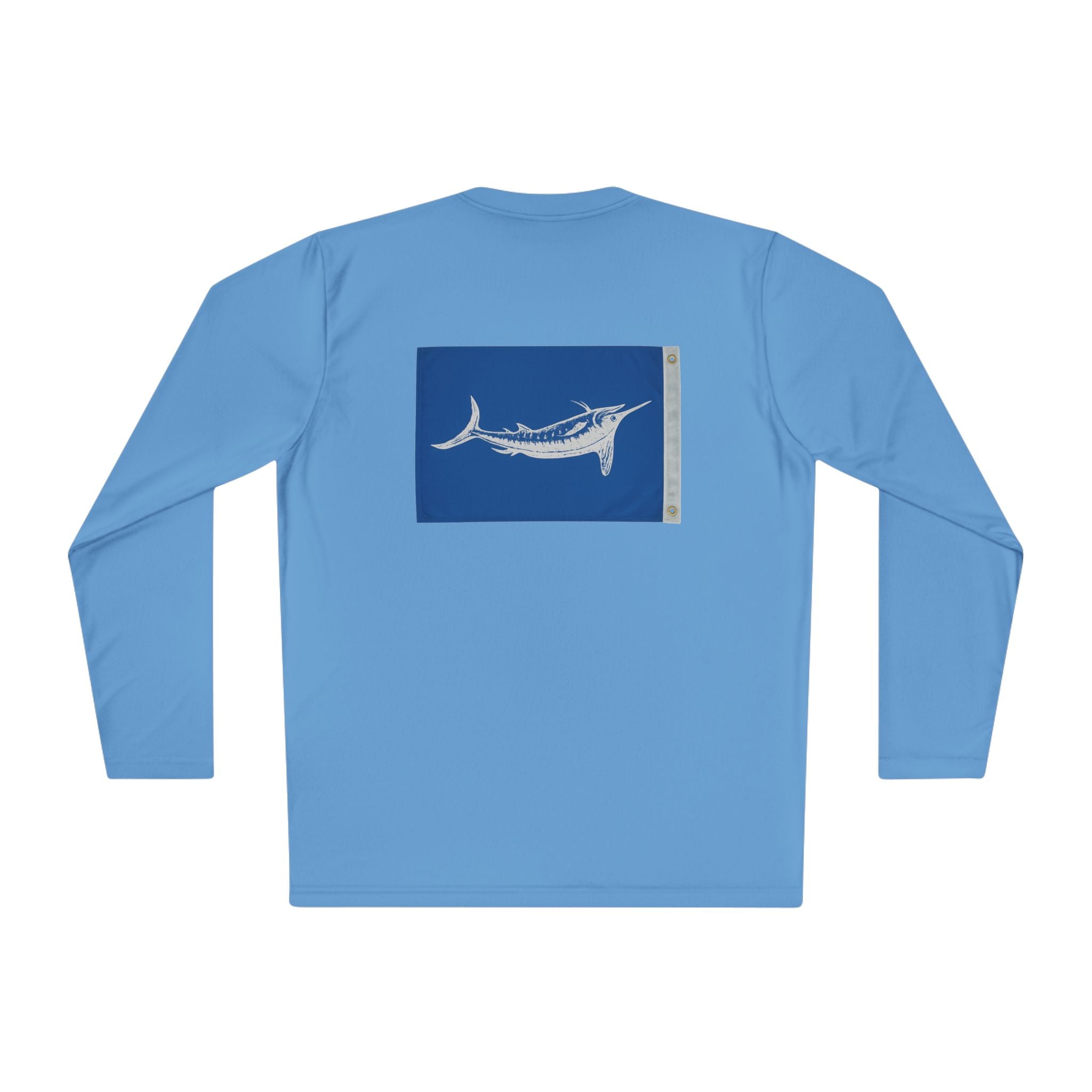 Marlin Release Fishing Flag Unisex Long Sleeve Fishing Tee - Get Tight Gear