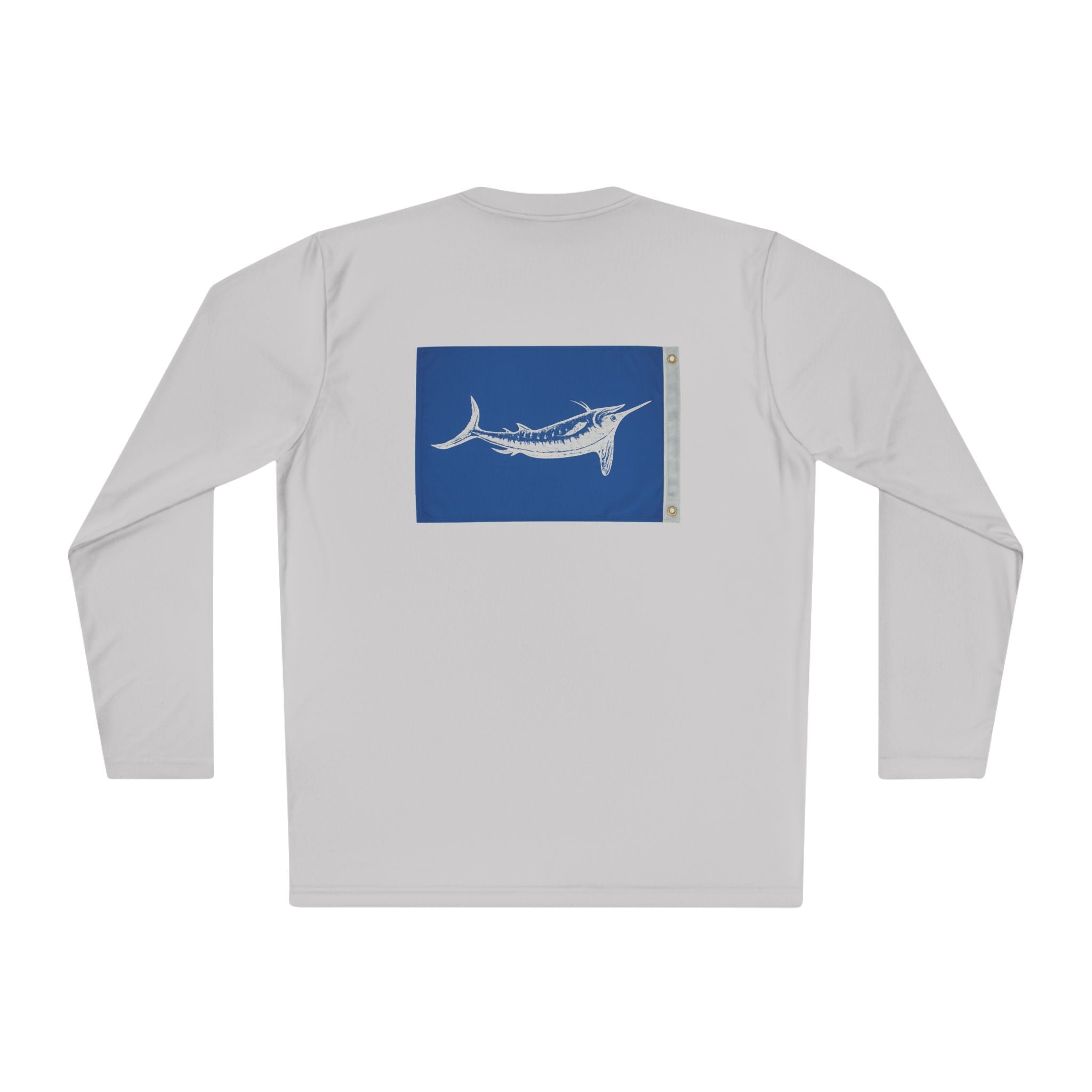 Marlin Release Fishing Flag Unisex Long Sleeve Fishing Tee - Get Tight Gear