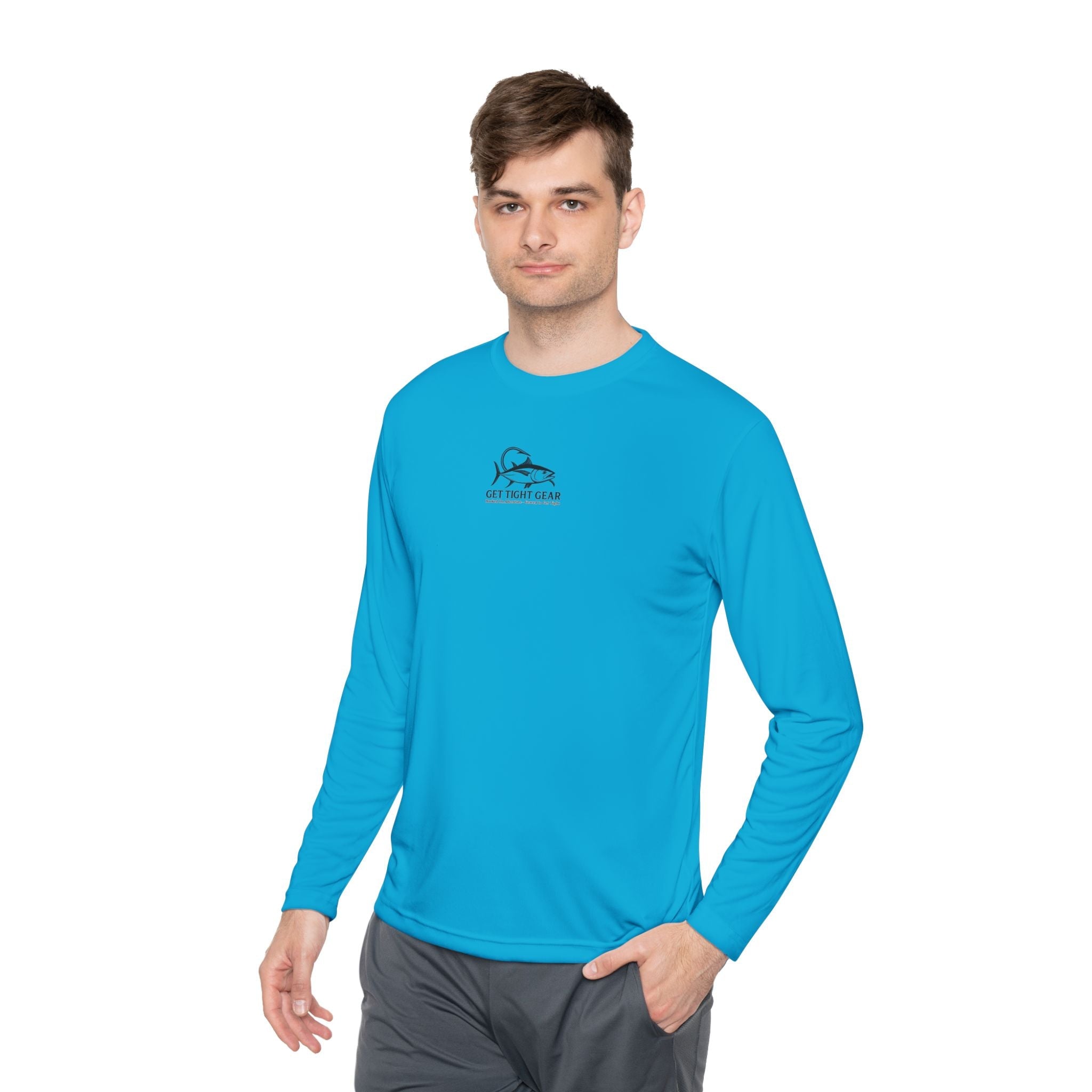 Marlin Release Fishing Flag Unisex Long Sleeve Fishing Tee - Get Tight Gear
