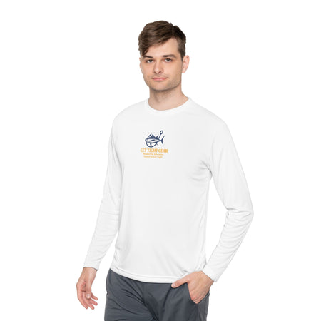 Marlin Release Fishing Flag Unisex Long Sleeve Fishing Tee - Get Tight Gear